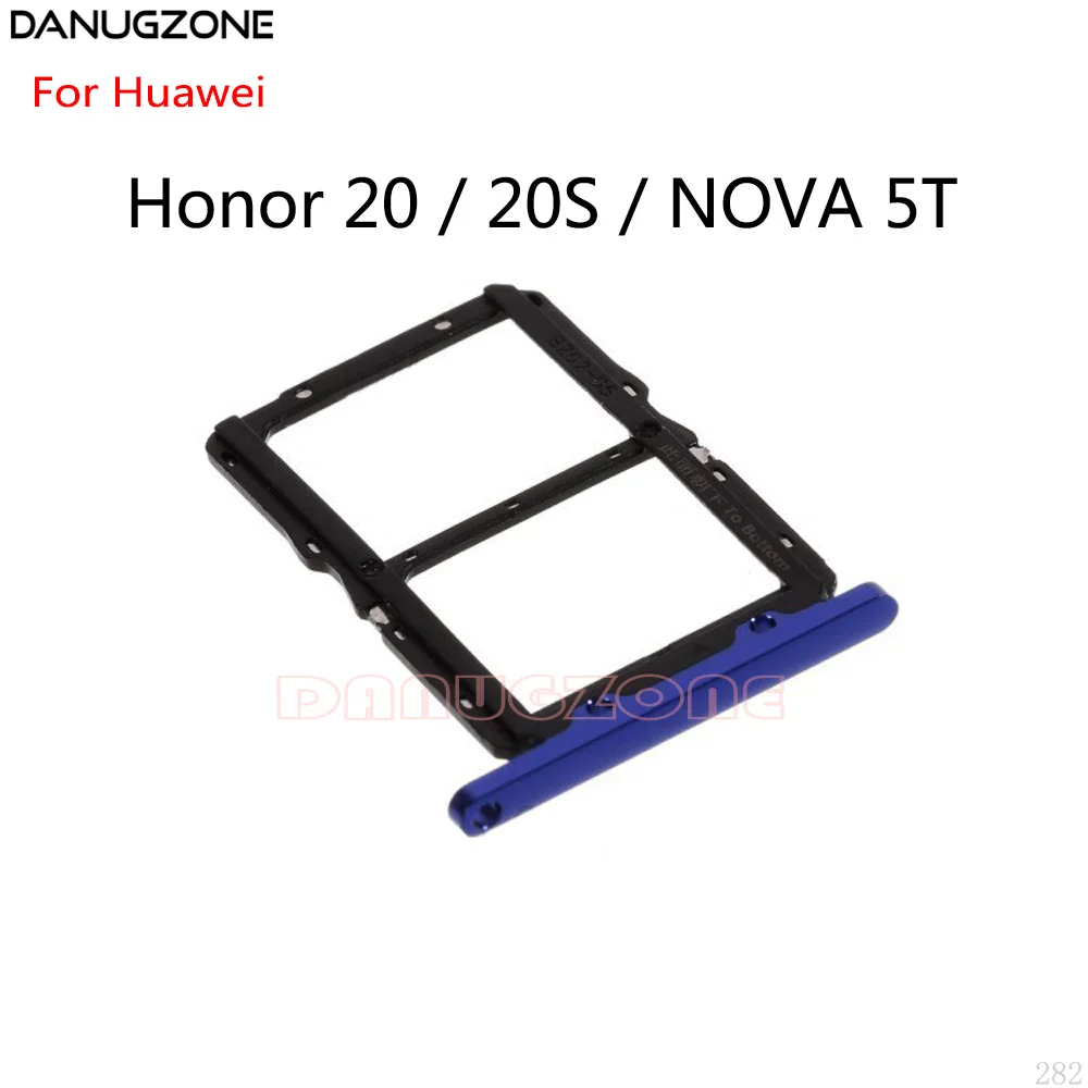 For Huawei Honor 20 20S / Nova 5T SIM Card Tray Slot Holder