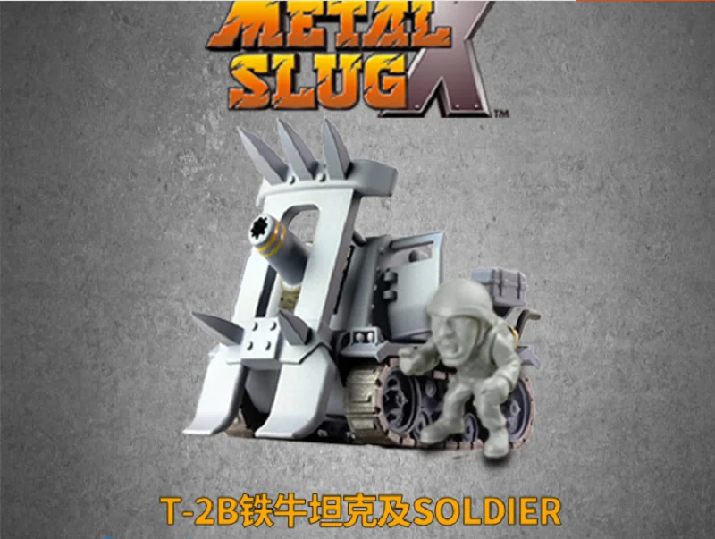 Metal Slug X Series Tank Truck Plane Classic Game Kids Developmental Toys Assembly Action Figure Toy