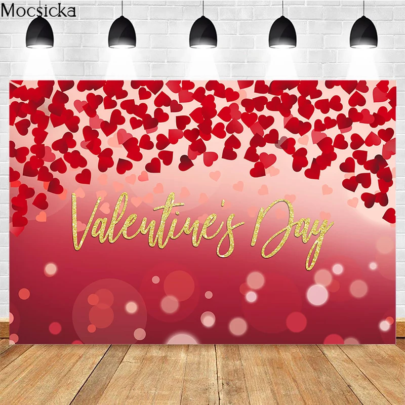 

Mocsicka Valentine's Day Photography Background Birthday Party Studio Wedding Adult Portrait Photo Backdrop