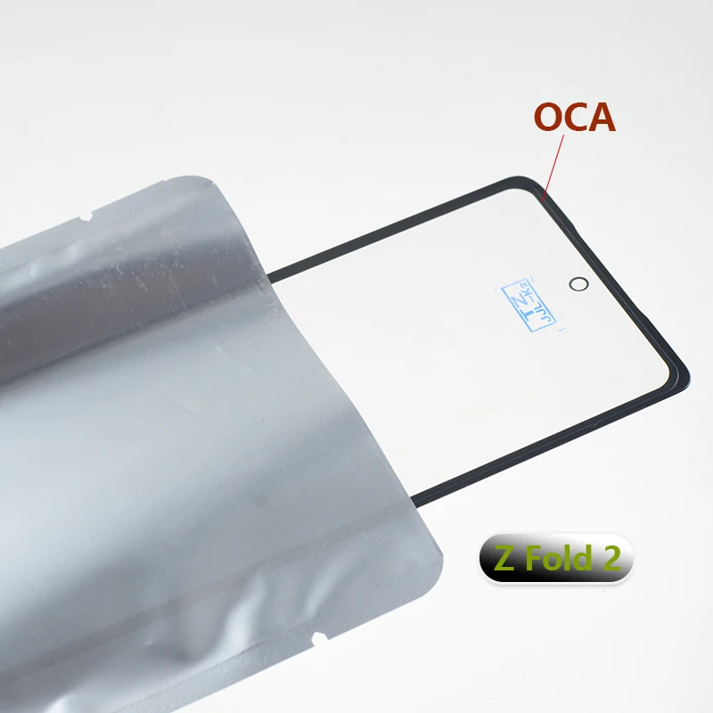 LCD Front Outer Glass + OCA Film For Samsung Galaxy Z Fold W2020 F9000 Fold 6 5 2 3 4 F9160 Screen Display Panel Replacement