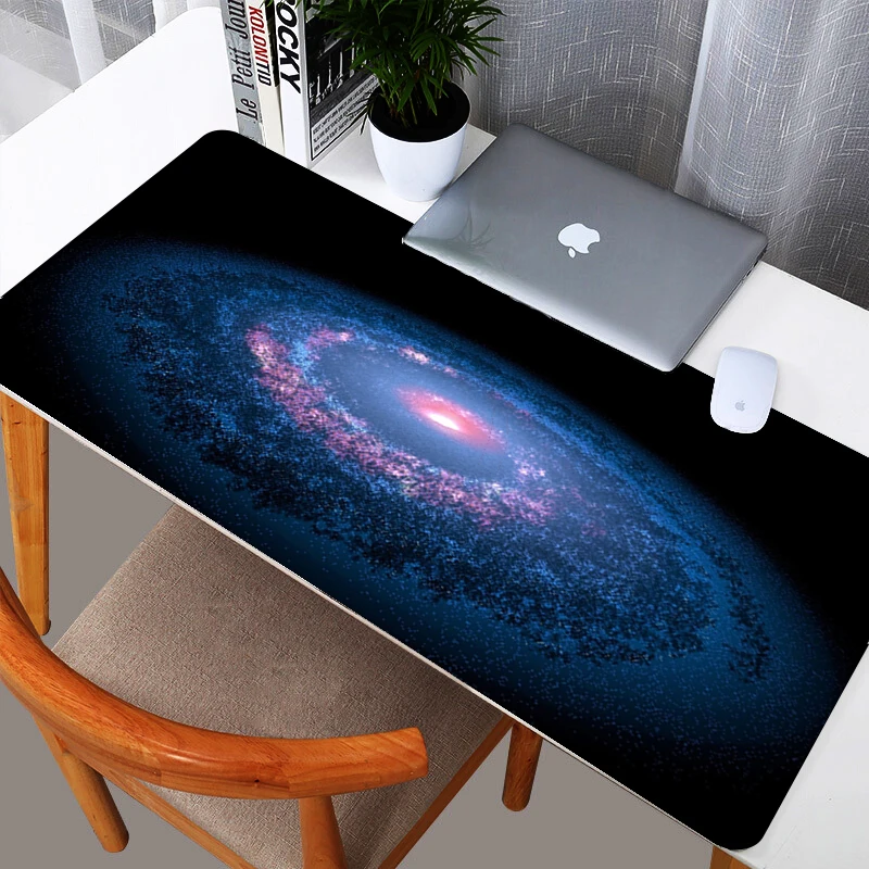 

Galaxy Universe Pattern Gaming Mousepad Extended Large Size 400x900x2mm Keyboard Mat Desk Pad For Gamers