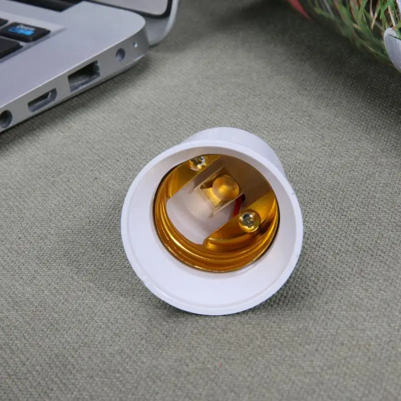 1pcs E14 To E27 Conversion Lamp Holder Adapter Conversion Socket High Quality Material Socket Light Bulb Adapter Lamp Holder