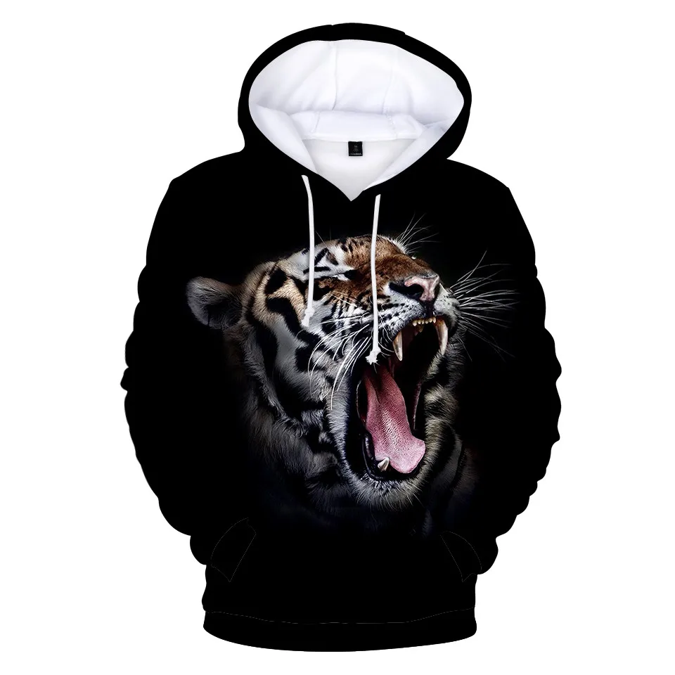 

Animal TIGER LION 3D Printed Men Hoodies Unisex Casual Pullover Hoodie Sweatshirt Streetwear sudadera hombre