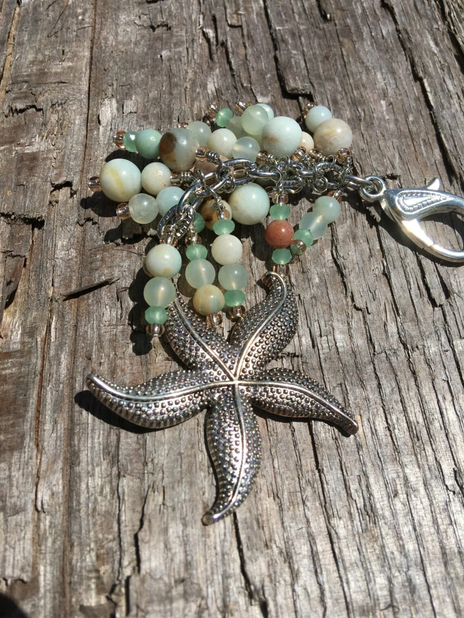 

Beach Key Ring | Beach Purse Charm | Ocean Purse Charm | Tote Bag Clip