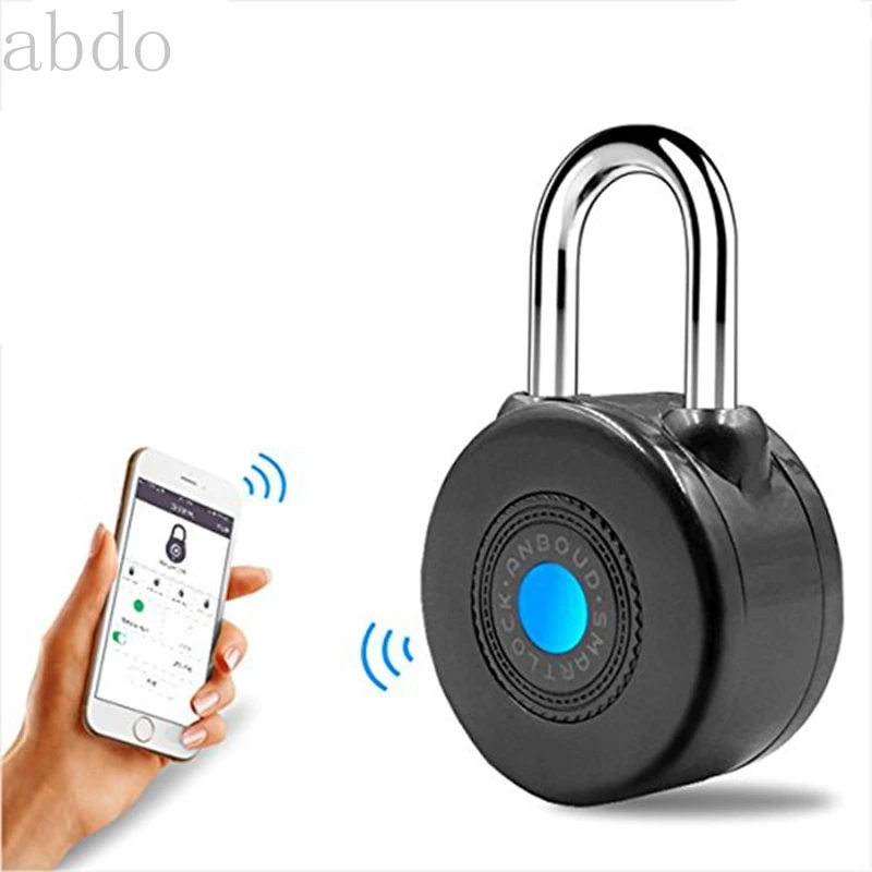 

Bluetooth Smart Lock Anti Theft Alarm Lock for Cycling Motorycle Door with APP Control safe box smart furniture