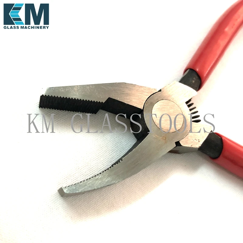 KM Brand High Quality Glass glass tools,Glass Pinchers for Rounding glass.K-021