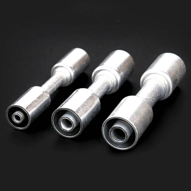 Aluminum connectors for refrigeration hose systems,Air conditioner refitting hose connector,Pipe Hose extension fixed connector