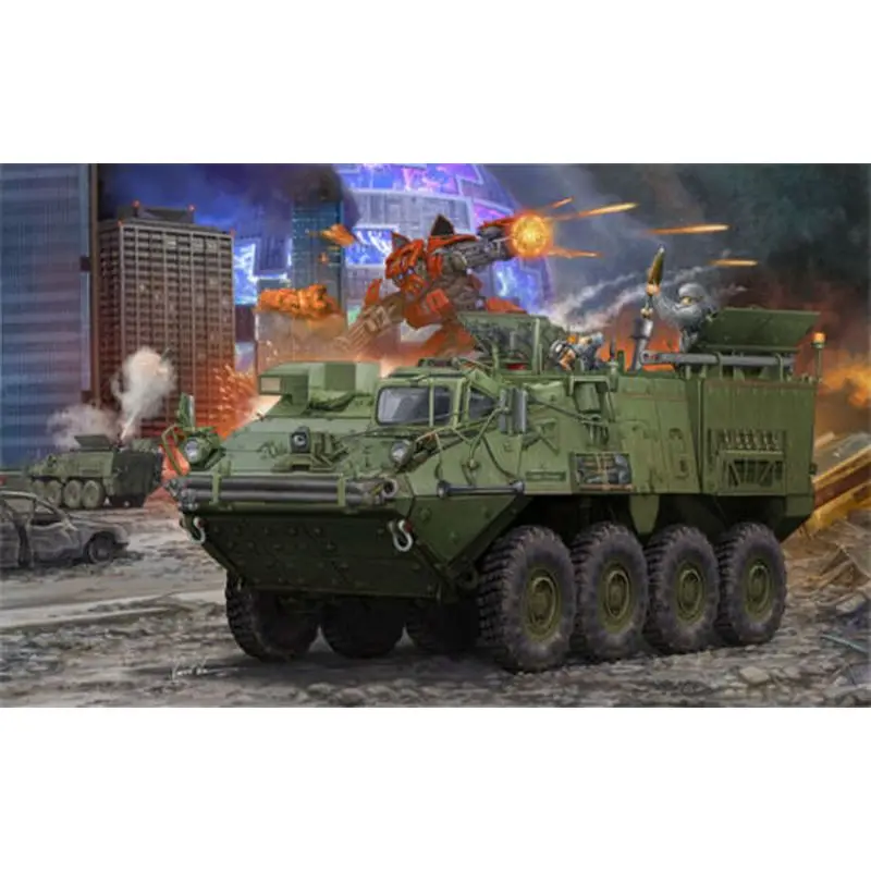 Trumpeter 01512 1/35 M1129 Stryker Mortar Carrier Vehicle MC-A - Scale Model Kit