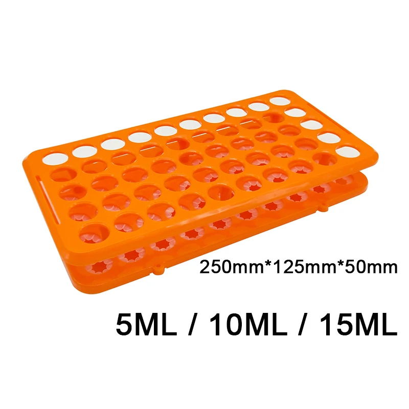 Laboratory Plastic Test Tube Rack Holder for 5ML / 10ML / 15ML Centrifuge Tube Rack