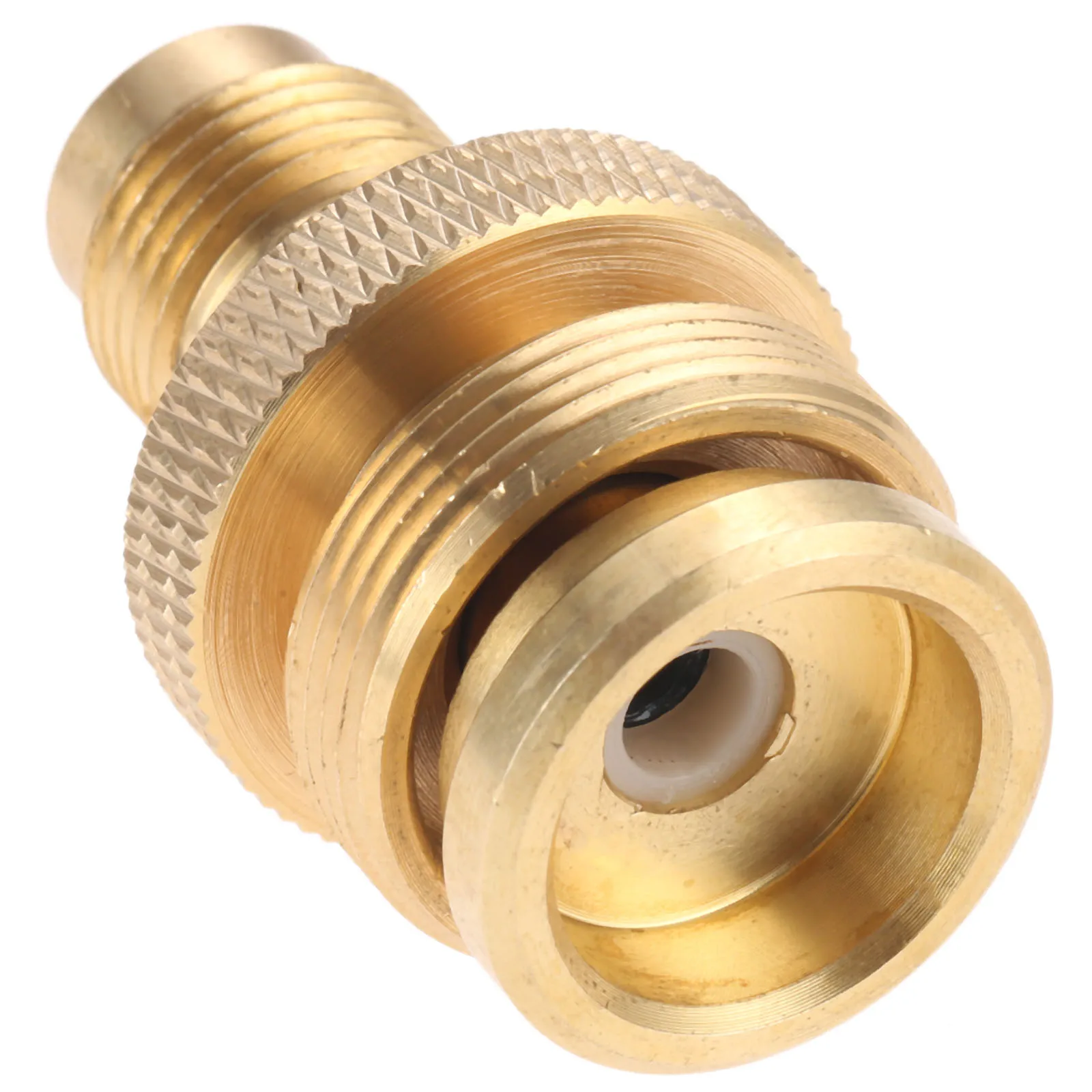 Propangas-Adapter Messing – 1/4" NPT Auf 1" Außengewinde, Für Grill, Camping & Heizung