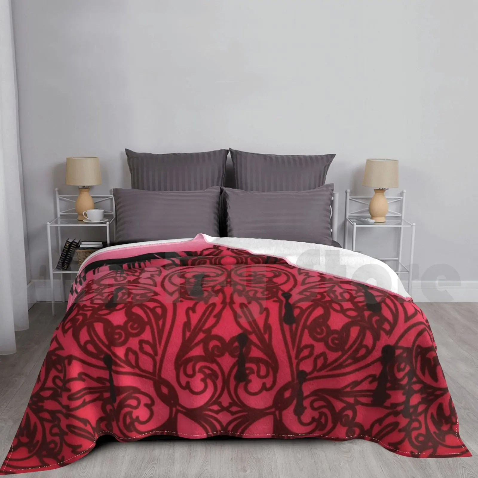 

I'd Like To Keep It On , Please Blanket For Sofa Bed Travel Valentina Id Like To Keep It On Please Drag