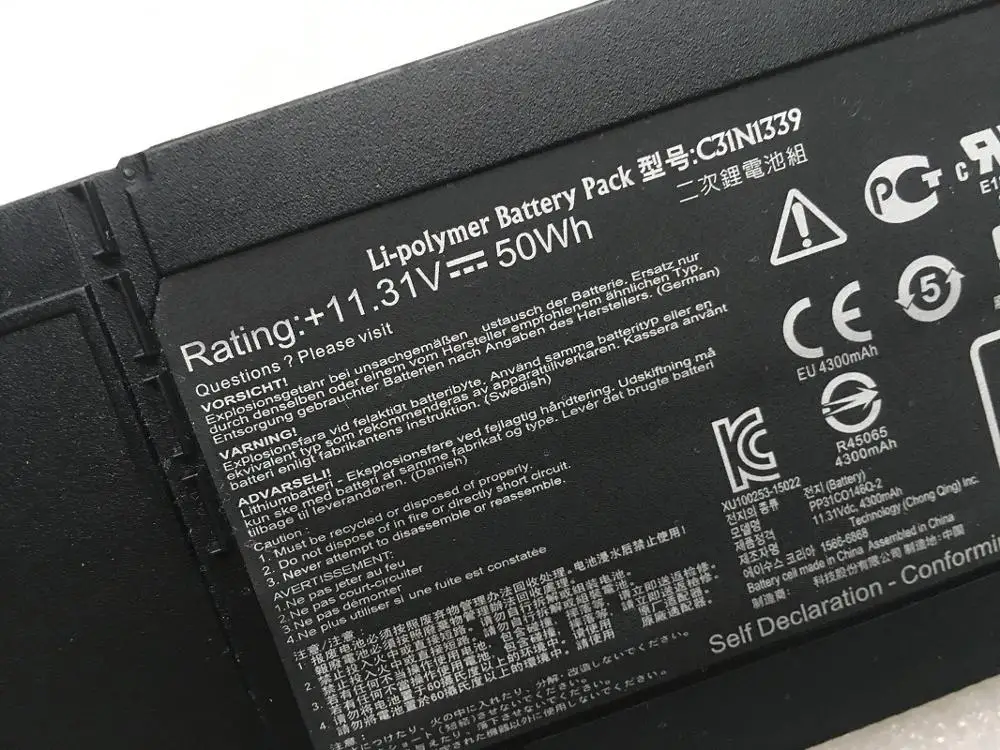 Imagem -04 - Supstone C31n1339 Bateria do Portátil para Asus Zenbook Ux303l Ux303ln Tp300l Tp300la Tp300lj Q302lg Q302l Q302la