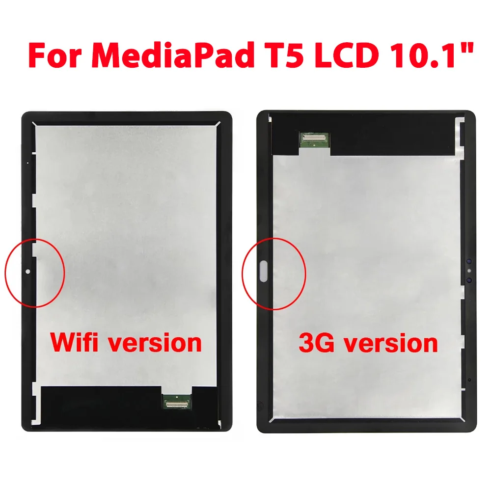 LCD For Huawei MediaPad T3 10 AGS-L03 L09 W09 T3 LCD Display Touch Screen Digitizer Assembly For Huawei MediaPad T5 LCD AGS2-W09