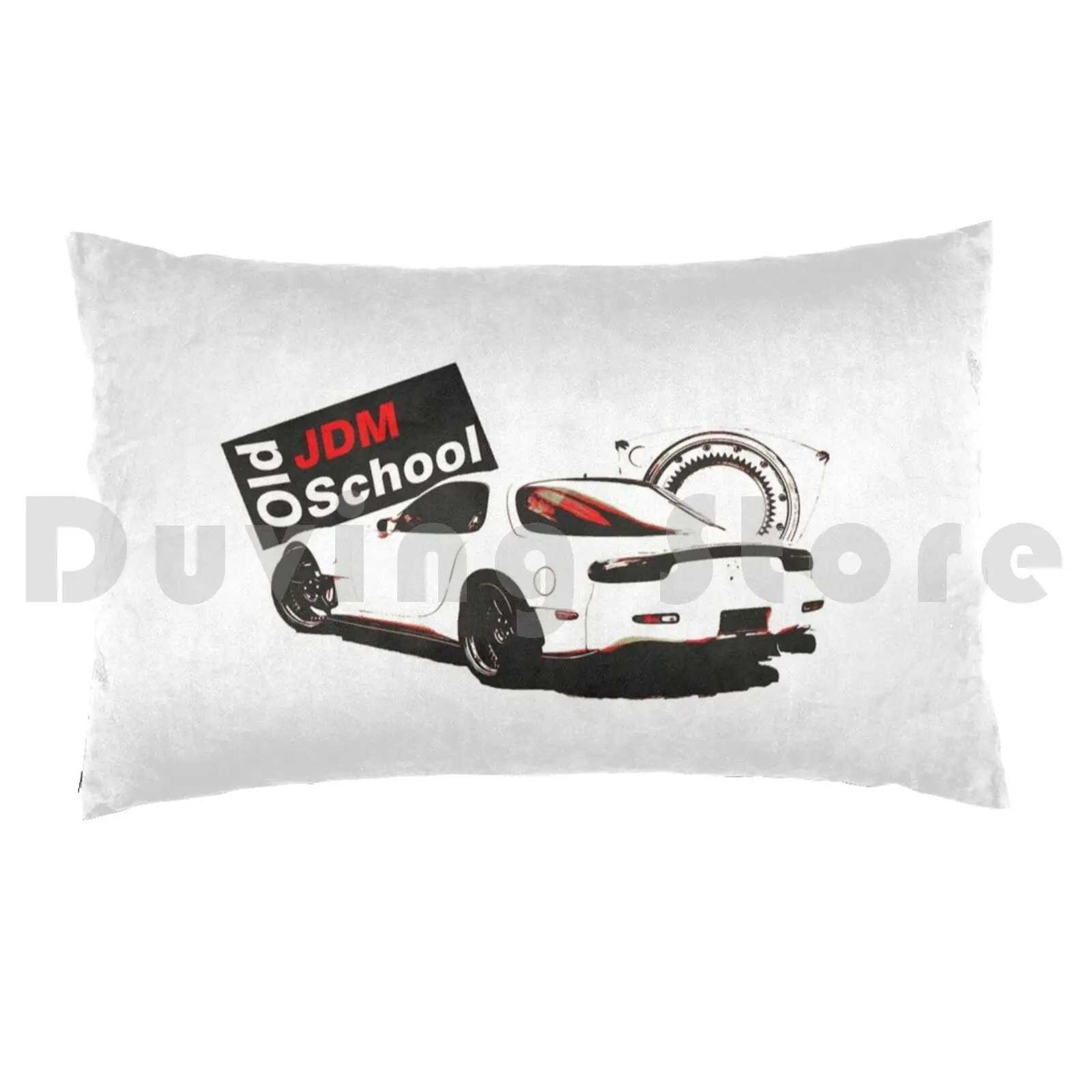 Old _ School _ Jdm _ [ Rx-7 ] Pillow Case Printed 50x75 Mazda Old School Jdm Rotary 13b Legend Rx7