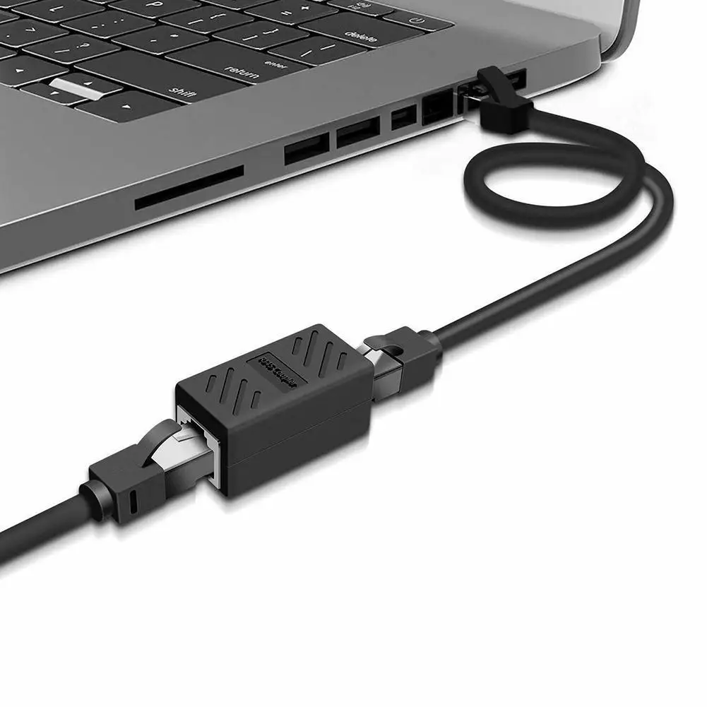 1 sztuk RJ45 Modulaire RJ 45 CAT8 8P 8C żeński do żeńskiego Netwerk Ethernet złącze LAN przejściówka łącznik