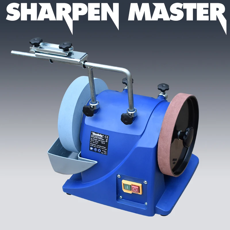 Water-cooled Multipurpose Knife Sharpener Grinder Fixed-speed Water-cooled /Low-Speed Grinder Knife Grinding Polishing Machine