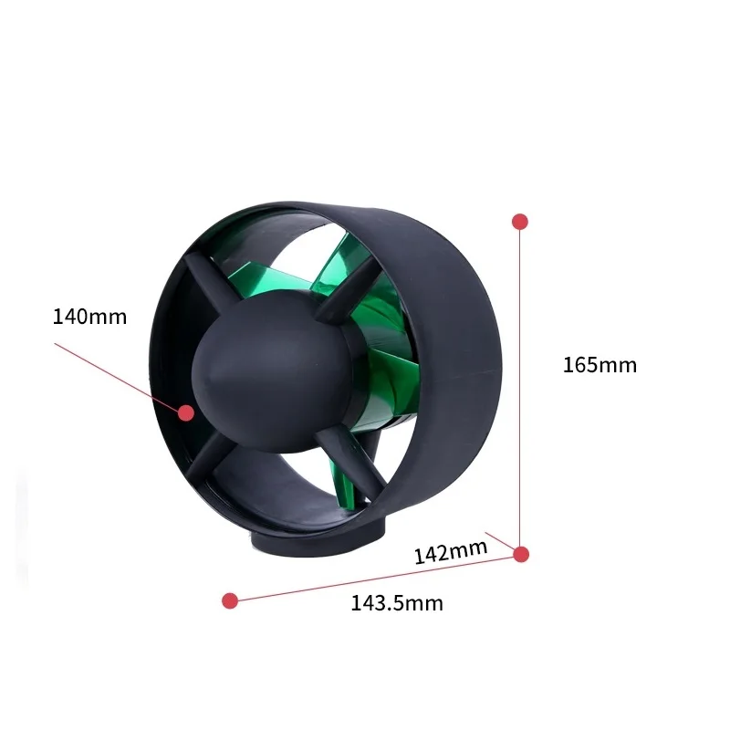 New High Speed DIY 800w Rov Submarine Robot Manned Thruster Underwater Propeller Fishing Boat Kayak Refitting  Propeller