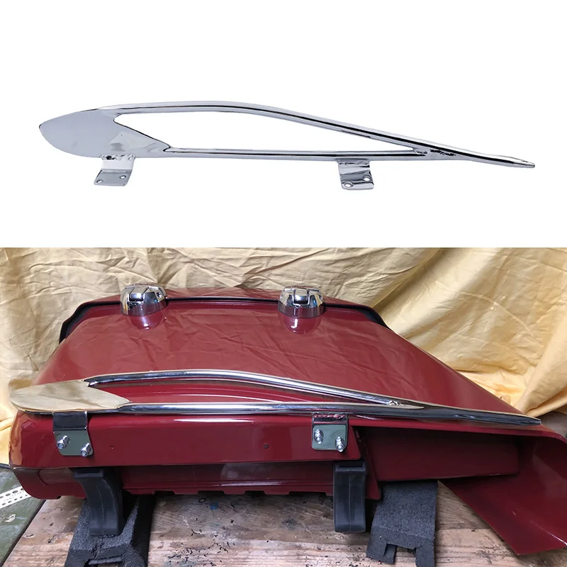 Protector de Alforja Pinnacle para motocicleta, rieles de protección embellecedores para Indian Roadmaster Chieftain Dark Horse Springfield