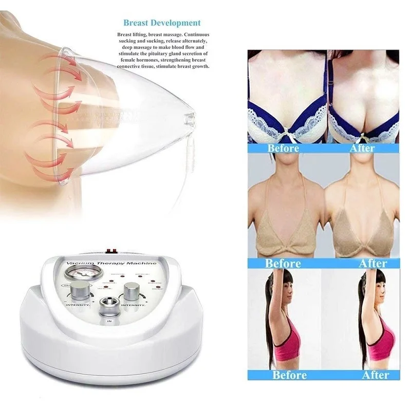 Vacuum Therapy Cellulite Cupping Machine For Guasha, Skin Tightening, Butt Lifting, Breast Enlargement Dropshipping