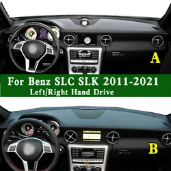 For Mercedes-Benz SLC SLK 2011-2021 300 200 180 R172 Dashmat Dashboard Cover Instrument Panel Anti-Dirt Sunscreen Pad Dash Mat