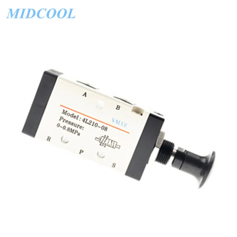 Push-pull Valve 4L Series 4L110 4L210 4L310 5 Port 2 Position