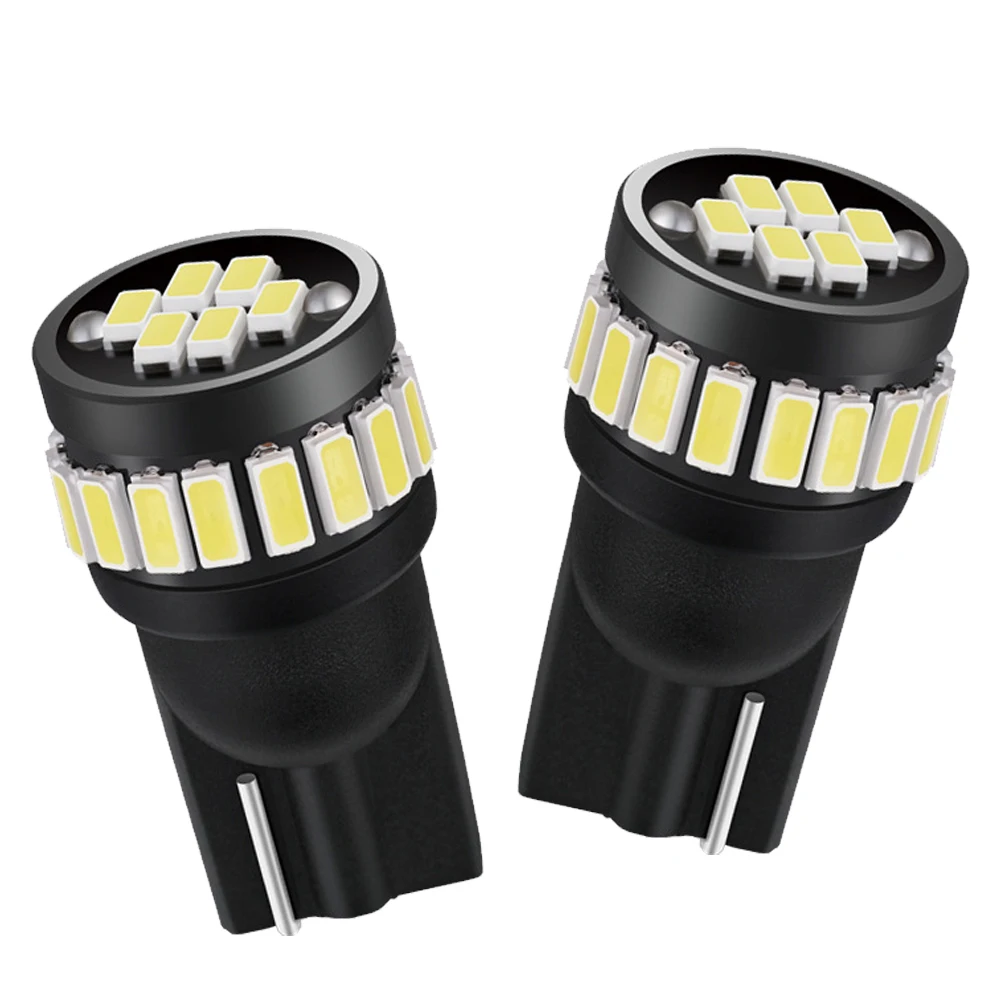 

2x Canbus T10 W5W светодиодный 3014 24SMD боковое положение паркосветильник лампа для Volkswagen Golf Tiguan Jetta City Touran Passat 12V 6000K