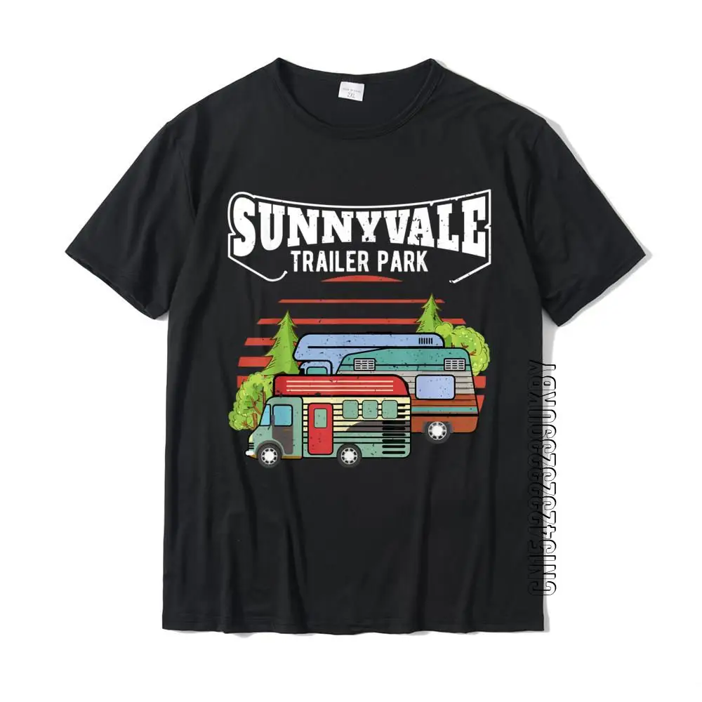 Camiseta divertida para amantes de Trailer Park Sunnyvale, camisetas estampadas, camisetas de algodón para hombres, camisetas ajustadas de cómics