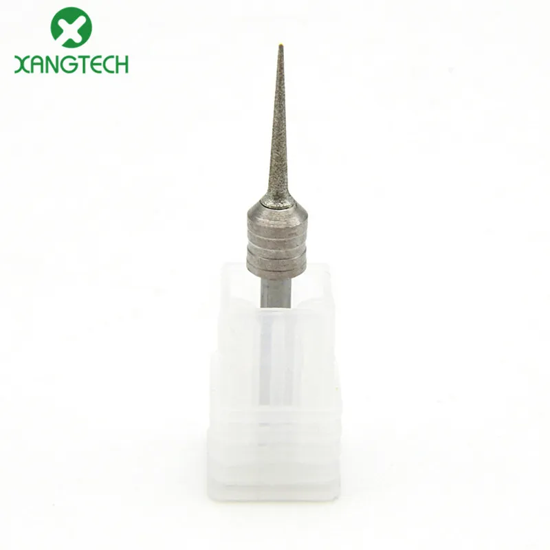 XANGTECH Ceramic Glass Milling Burs for Amann Girrbach Machine Head Diameter 0.6/1.0/1.4/2.5mm