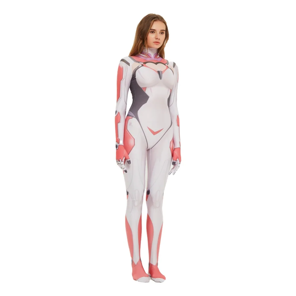 Daji Sexy Girl Jumpsuit King of Glory Cosplay Costumes Women Tight Clothing Anime 3D Printed Cosplay Bodysuit Adult Sexy Tights