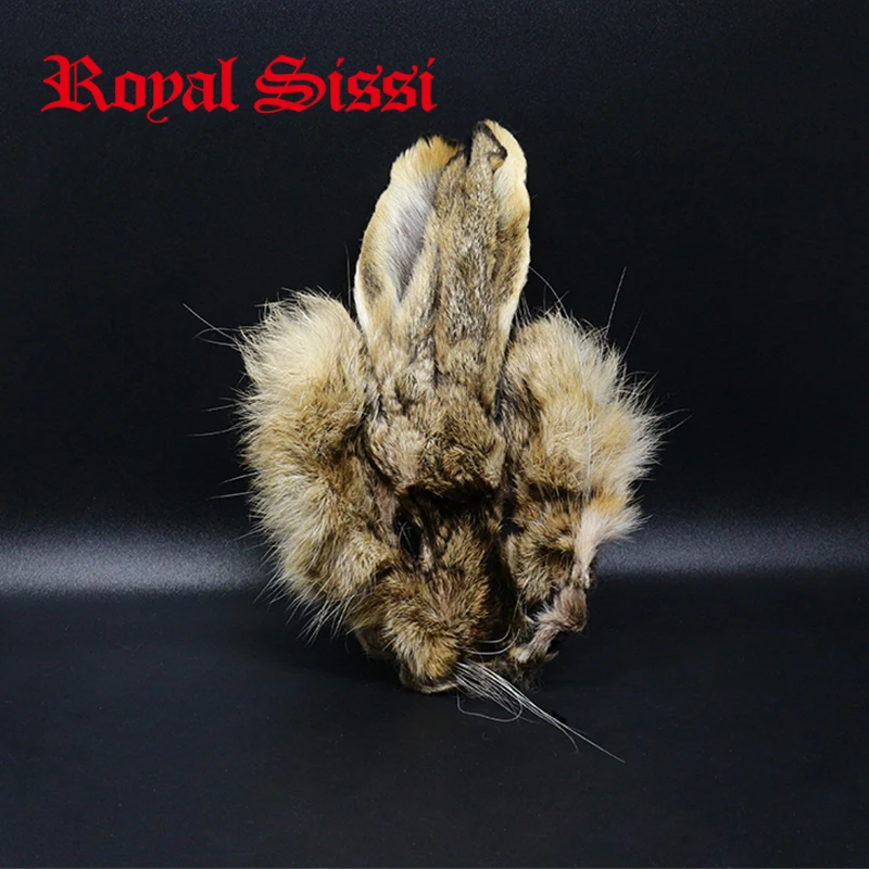 

Royal Sissi 2pcs hare's masks prograde Hare's Ear Nymph dubbing fur&hairs with stiffer guard hairs super fine fly tying material