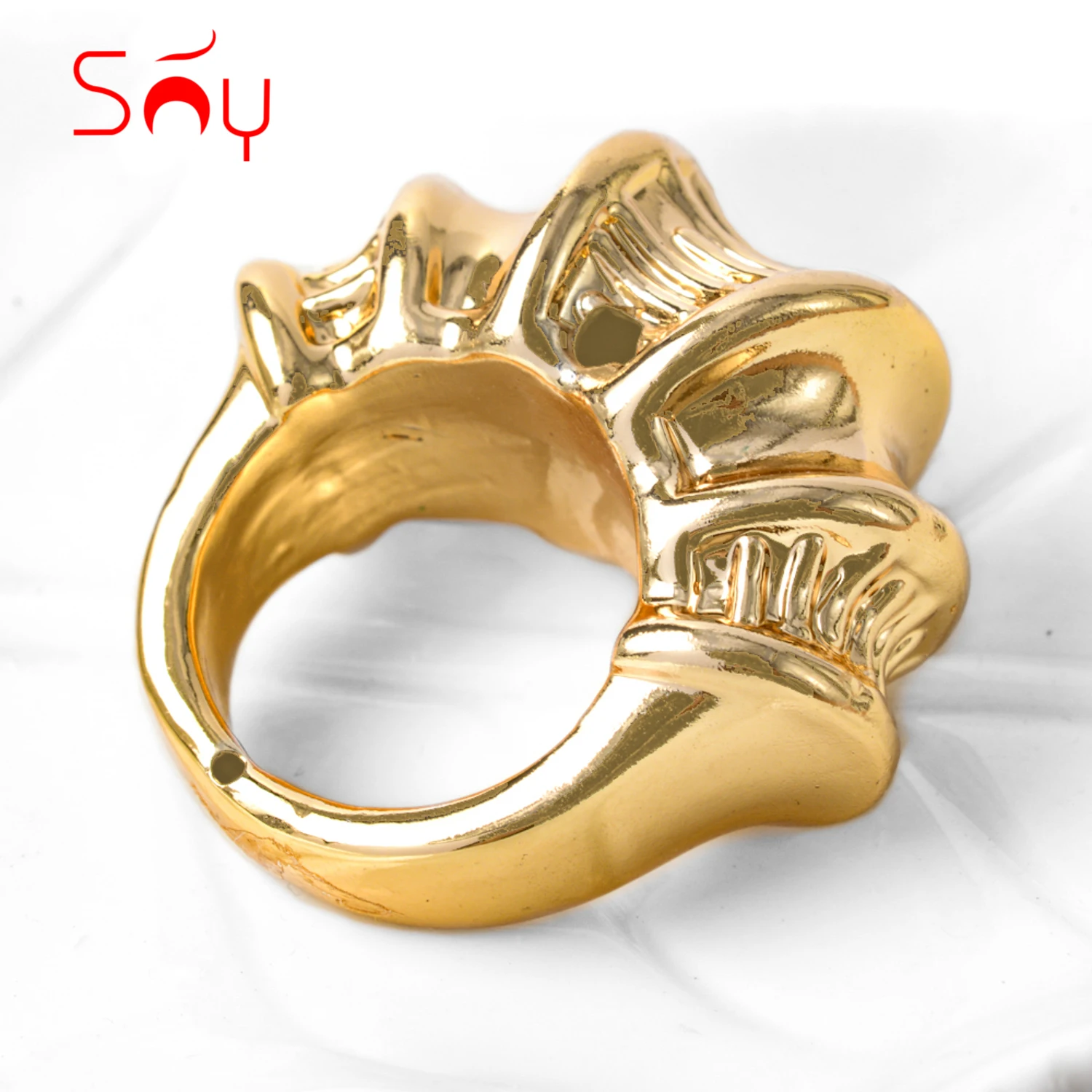 Sunny Jewelry Big Ring 2021 New Design High Quality Copper Light Ring Jewelry For Women Bridal Ring Party Classic Trendy Gift