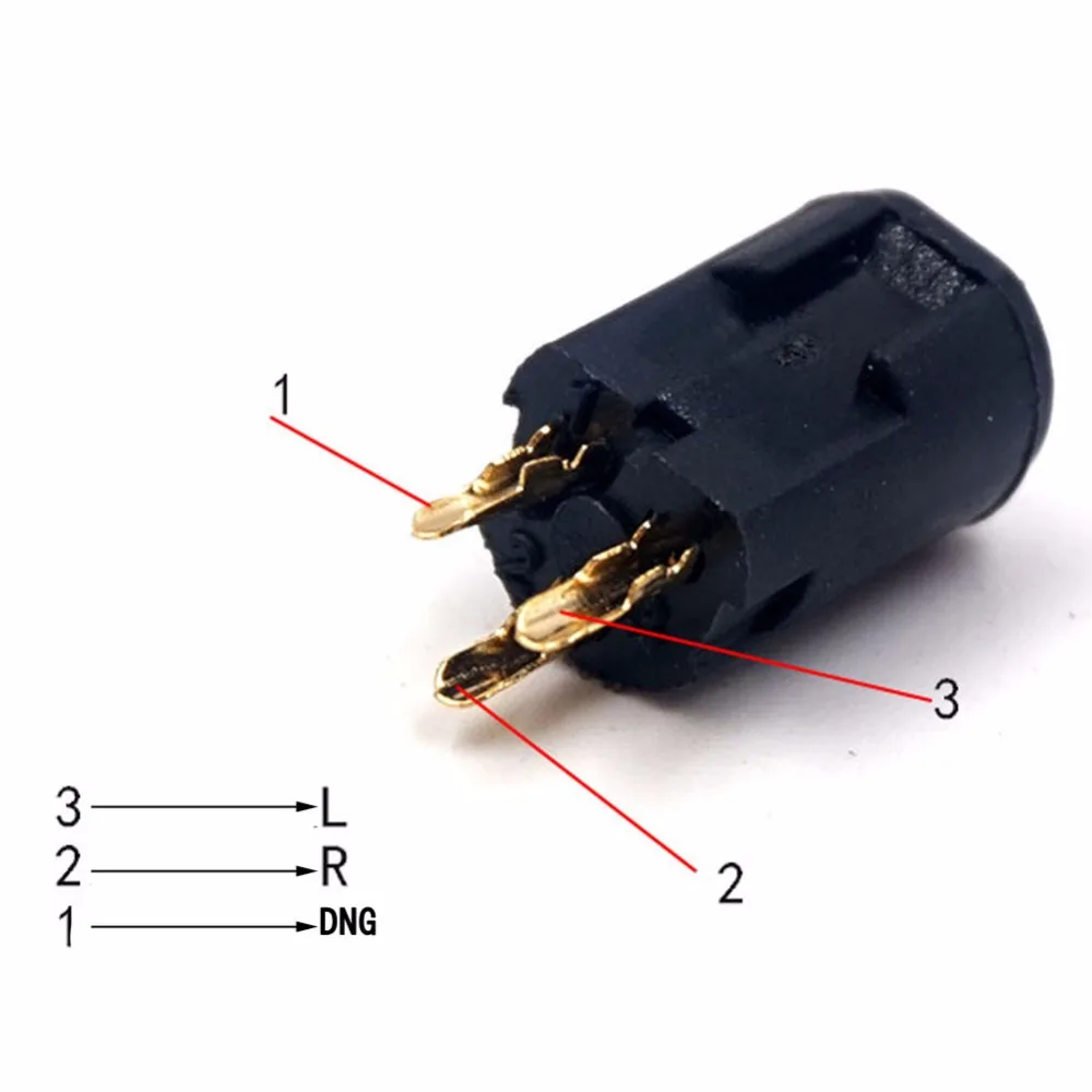 TOP-HiFi spedizione gratuita un pz Q701 K240s K271 K702 K141-cuffie auricolari Bulk Pins per cavo auricolare fai da te