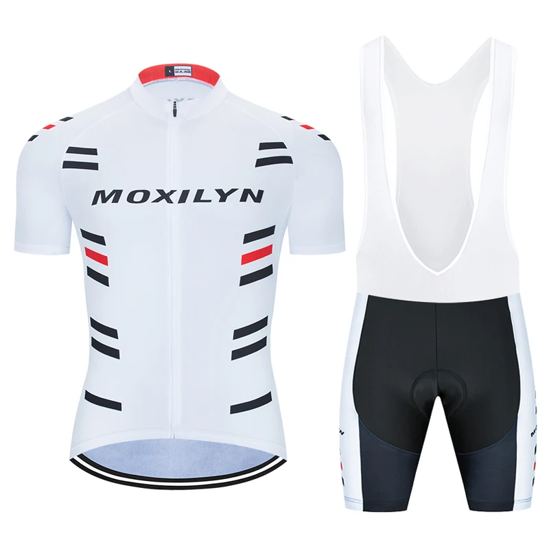 

Moxily 2020 Pro Summer Cycling Jersey Set Mountain Bike Clothing MTB Bicycle Clothes Wear Short Sleeve Ciclismo Men Cycling Set
