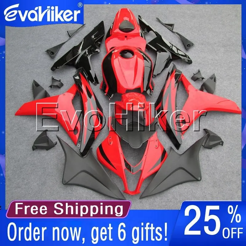 

Custom motorcycle fairing for CBR600RR 2007 2008 red black F5 07 08 Injection mold motorcycle bodywork kit