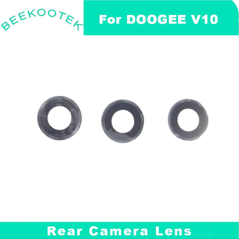 New Original DOOGEE V10 V11 Rear Camera Lens Back Camera Lens Glass Cover For Doogee V11 Smart Phone