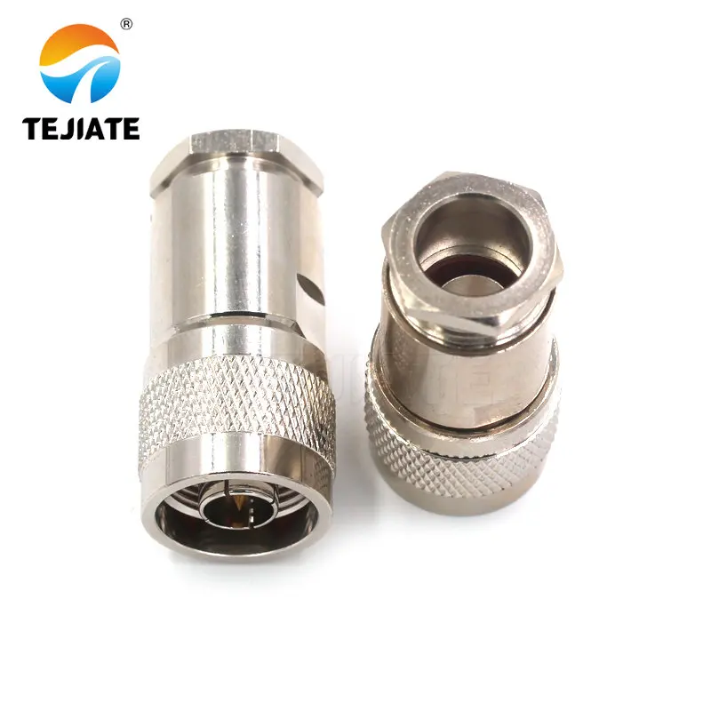 Cabezal de conexión RF, tornillo exterior, Agujero interior, N-J-3-5-7, N-K-3-5-7, Pin interior, adaptador ensamblado, 1 ud.