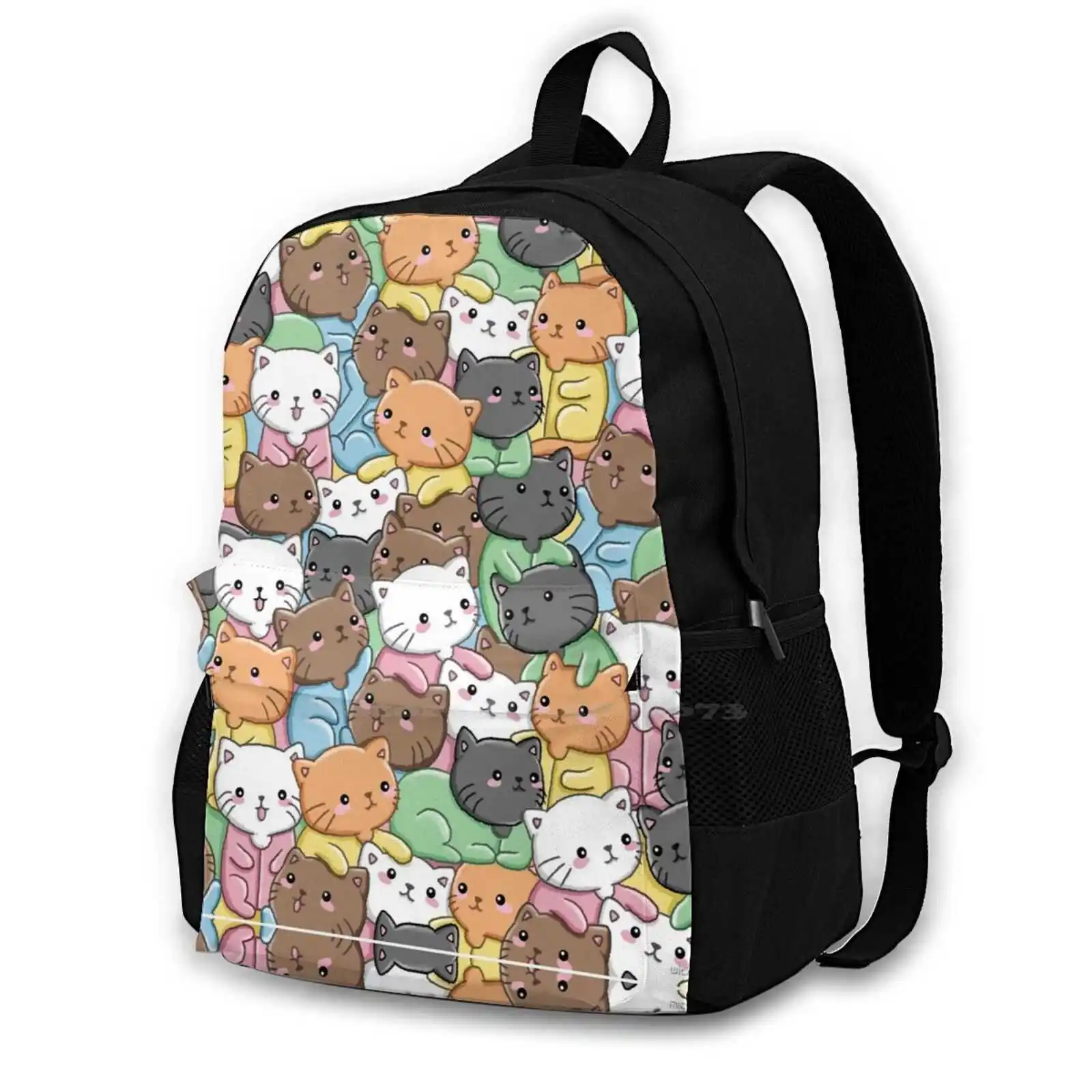

Cats In-Colored New Arrivals Unisex Bags Casual Bag Backpack Cats Cat Cat Lover Pussy Cat Animal Animal Lover Cute Cutie Kitty