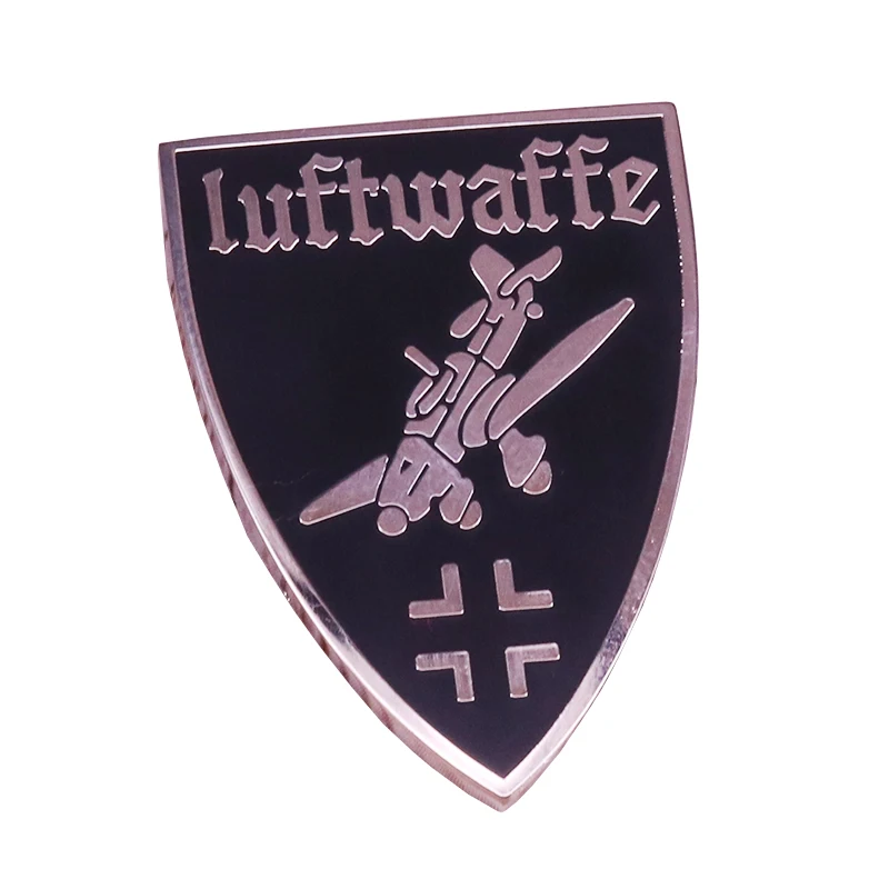 German Luftwaffe Badge JU-87 Stuka Airplane Air Force Brooch Deutschland Jewelry Patriotic Gift Men Coat Shirt Accessories