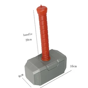 32cm Capitán América SHIELD Toy 28cm THOR Hammer Action Figuras Juguetes para niños Halloween Cosplay Prop 8 mejores ventas de THOR Toys - №1