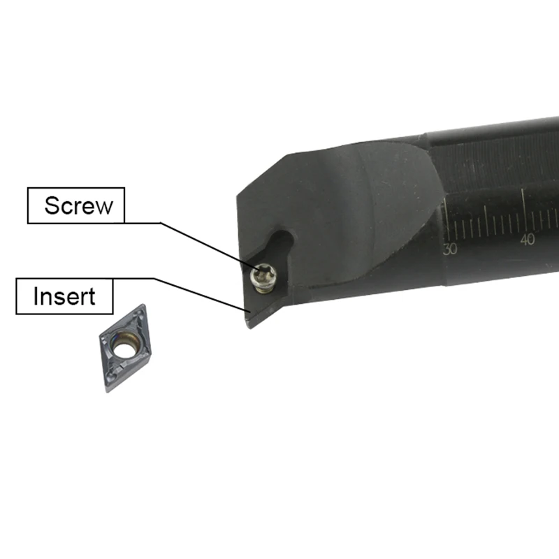 1pc S10K-SDUCR07 S16Q-SDUCR07 S20R-SDUCR07 Internal Turning Tool Holder DCMT Carbide Inserts Lathe Bar CNC Cutting Tools Set