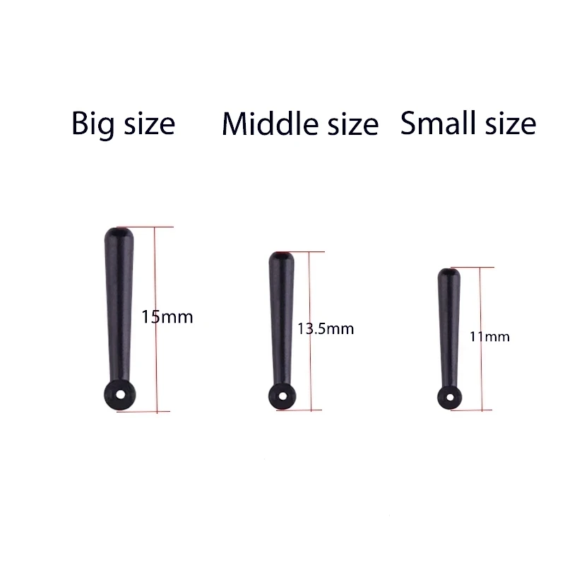 6Pieces/lot High Quality Fishing Float Rest Three Size L M S Rubber Float Holder Stopper Bobber Fishing Tackle Accessories