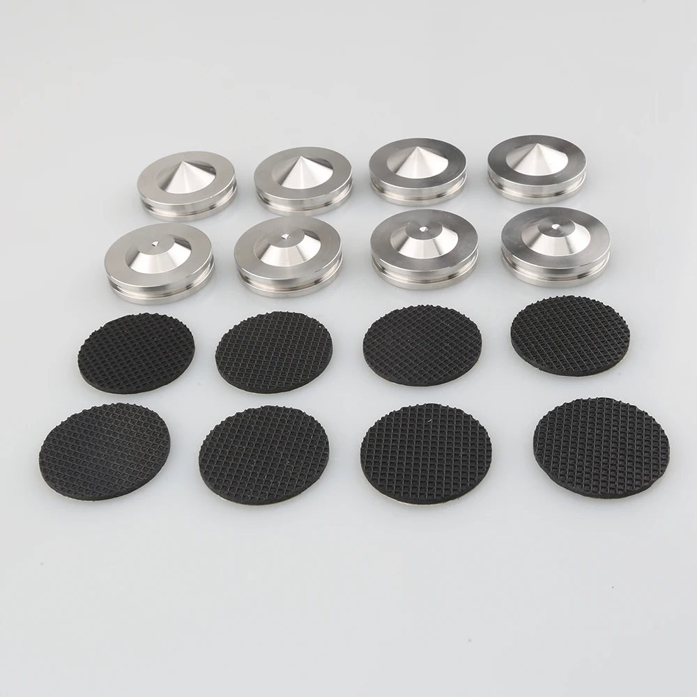 4PCS ISF0006 28mm Stainless Steel HiFi audio Speaker Isolation Spike Stand Feet Pads Base
