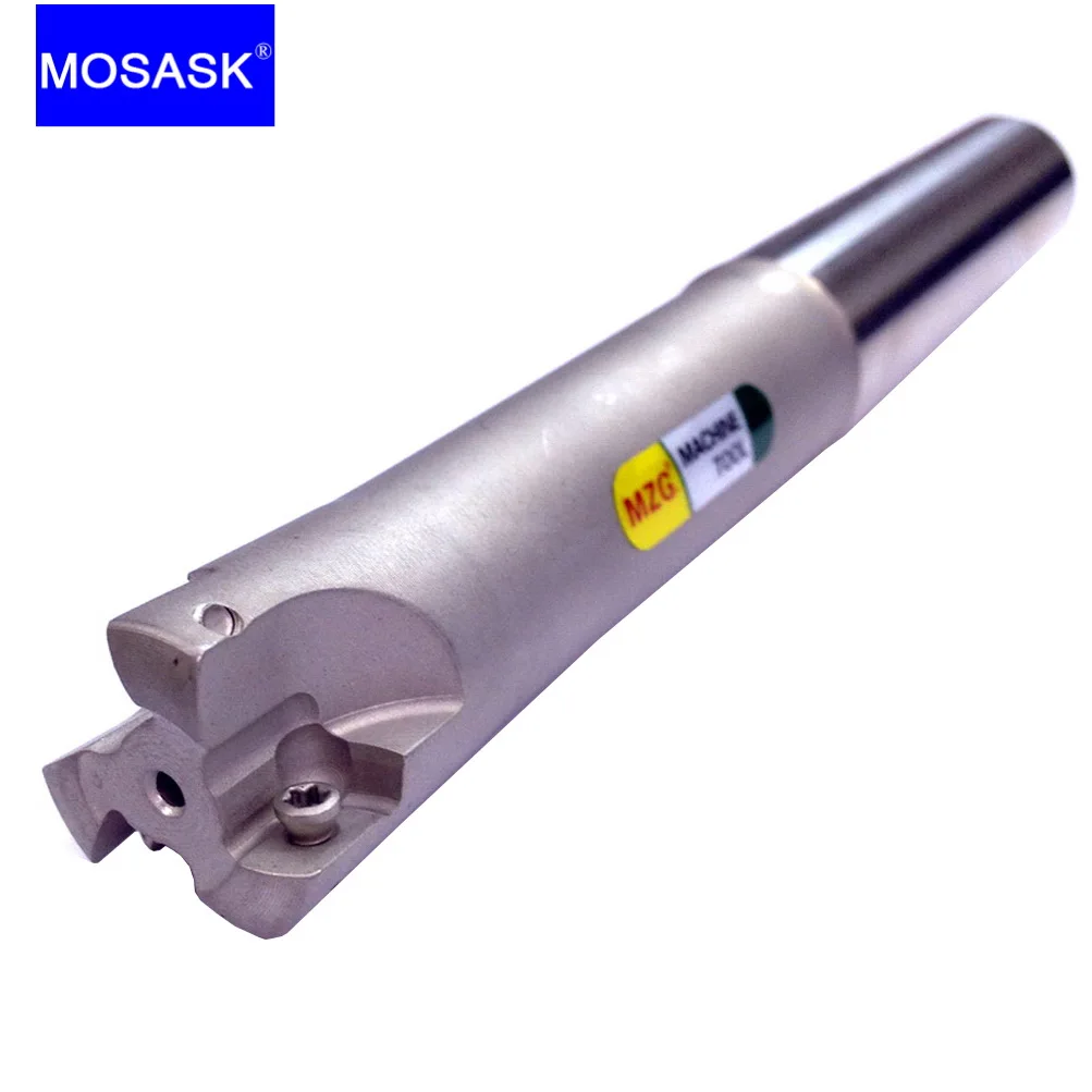 Imagem -06 - Mosask-asr Adaptador Cnc Cimentado Lâmina de Carboneto Ferramenta Cnc Alta Alimentação Corte Rápido Fresa Final Asr06 16 20 25 mm