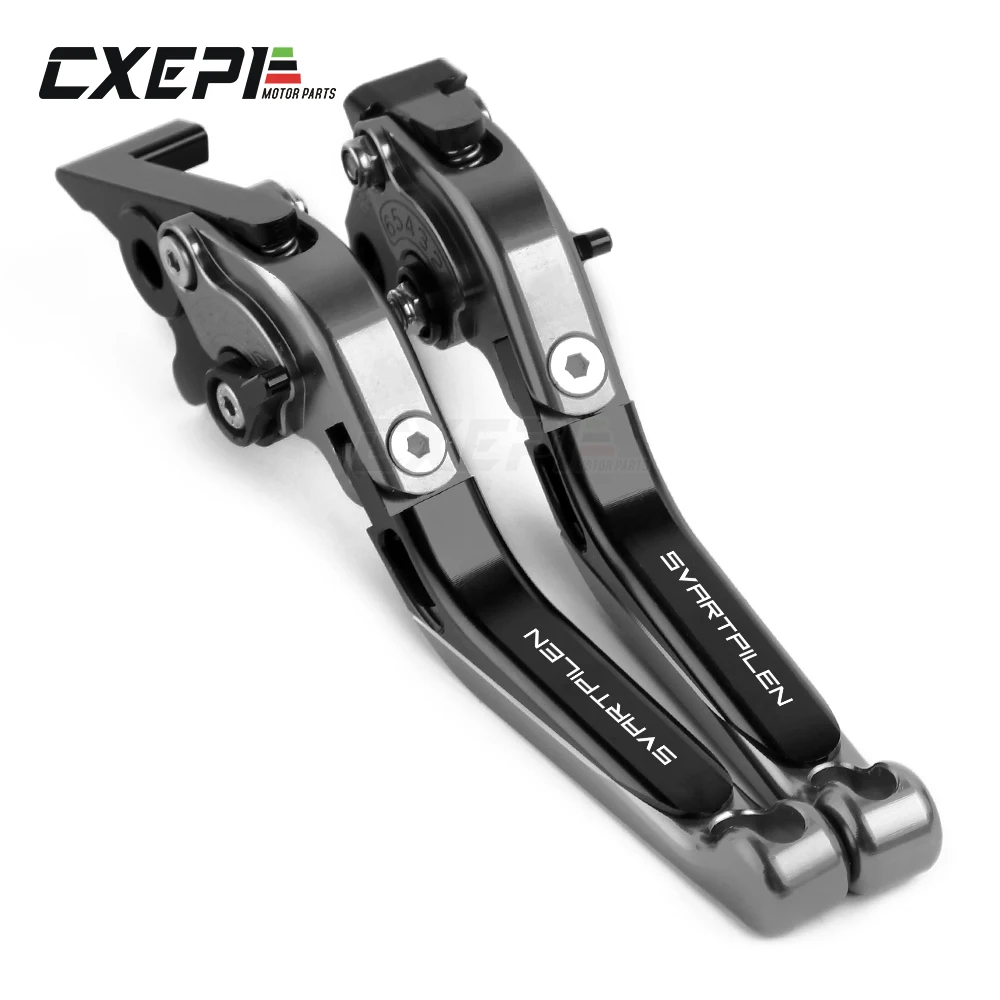 Motorcycle Accessories Folding Brake Clutch Levers For Husqvarna SVARTPILEN 401 SVARTPILEN 250 2018-2022 CNC Handle Brake Clutch