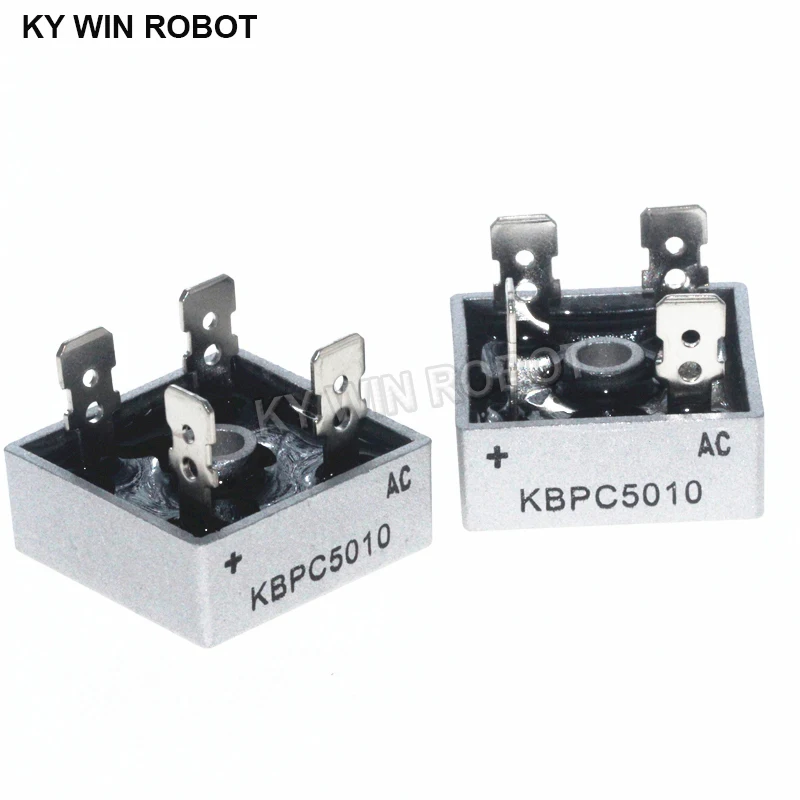 2PCS/LOTS KBPC5010/KBPC3510/KBPC2510/1510/3502 15-50A 1000V Diode Bridge Rectifier kbpc5010