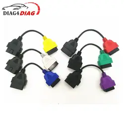 Wholesale Lowest Price for Fiat ECU Scan MultiECUScan OBD2 Cable Connector for Fiat  for LANCIA Auto OBD 2 Diagnostic Tool