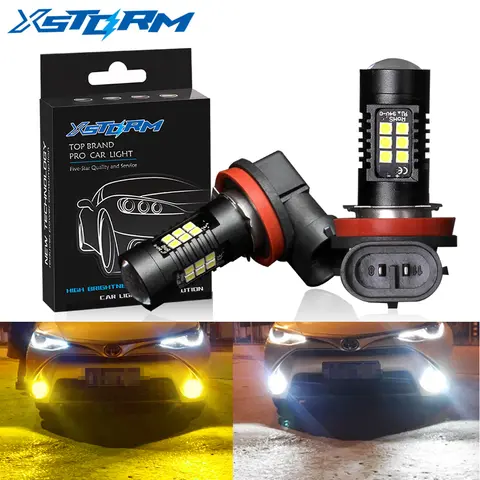 LED Fog Light Bulbs 2 pcs XSTORM