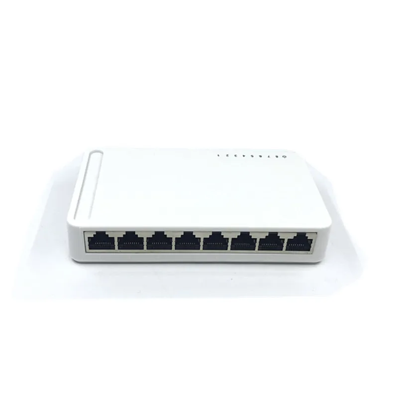 OEM Mẫu Mới 8 Cổng Gigabit Để Bàn RJ45 Switch 10/100/1000Mbps Lan Gigabit Để Bàn switchHub Switch 8 Portas