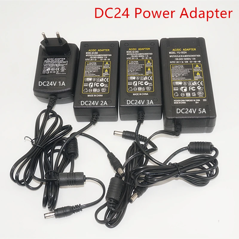 Imagem -02 - Levou Adaptador de Alimentação Dc5v Dc12v Dc24v 1a 2a 3a 5a 7a 8a 10a para 5v 12v 24v Led Strip Lâmpada de Iluminação Led Power Driver Plug