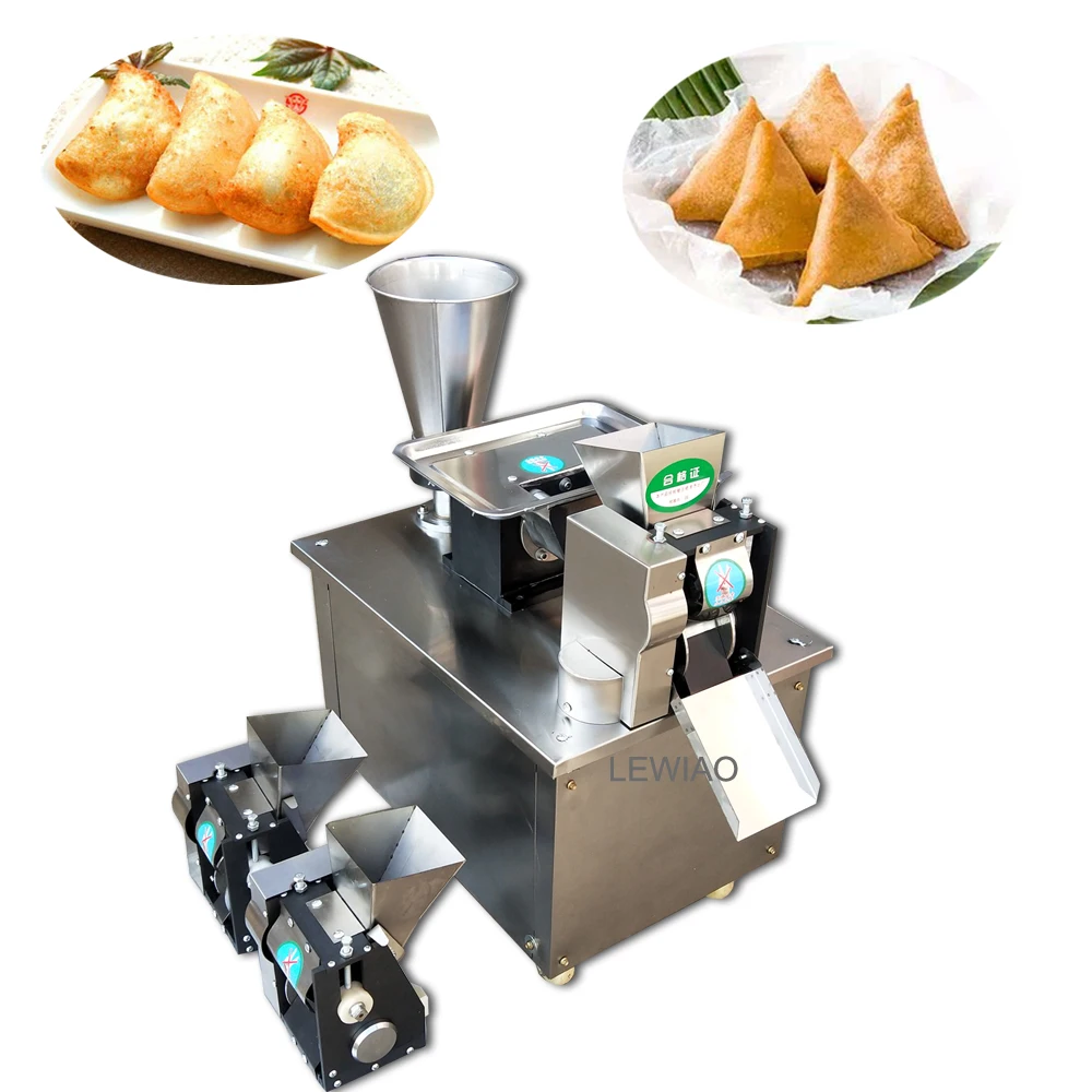 

Gyoza Spring Roll Empanada Samosa Making Machine Automatic Samosa Maker 4800pcs/H Stainless Steel Dumpling Wrapper Machine